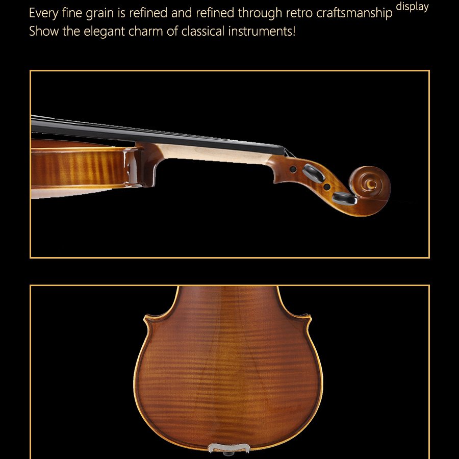 flamed violins