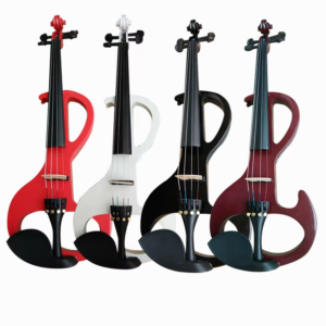 colorful electric violin